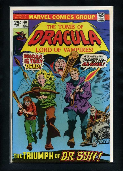 Tomb of Dracula #40 FN 1976 Marvel Comic Book